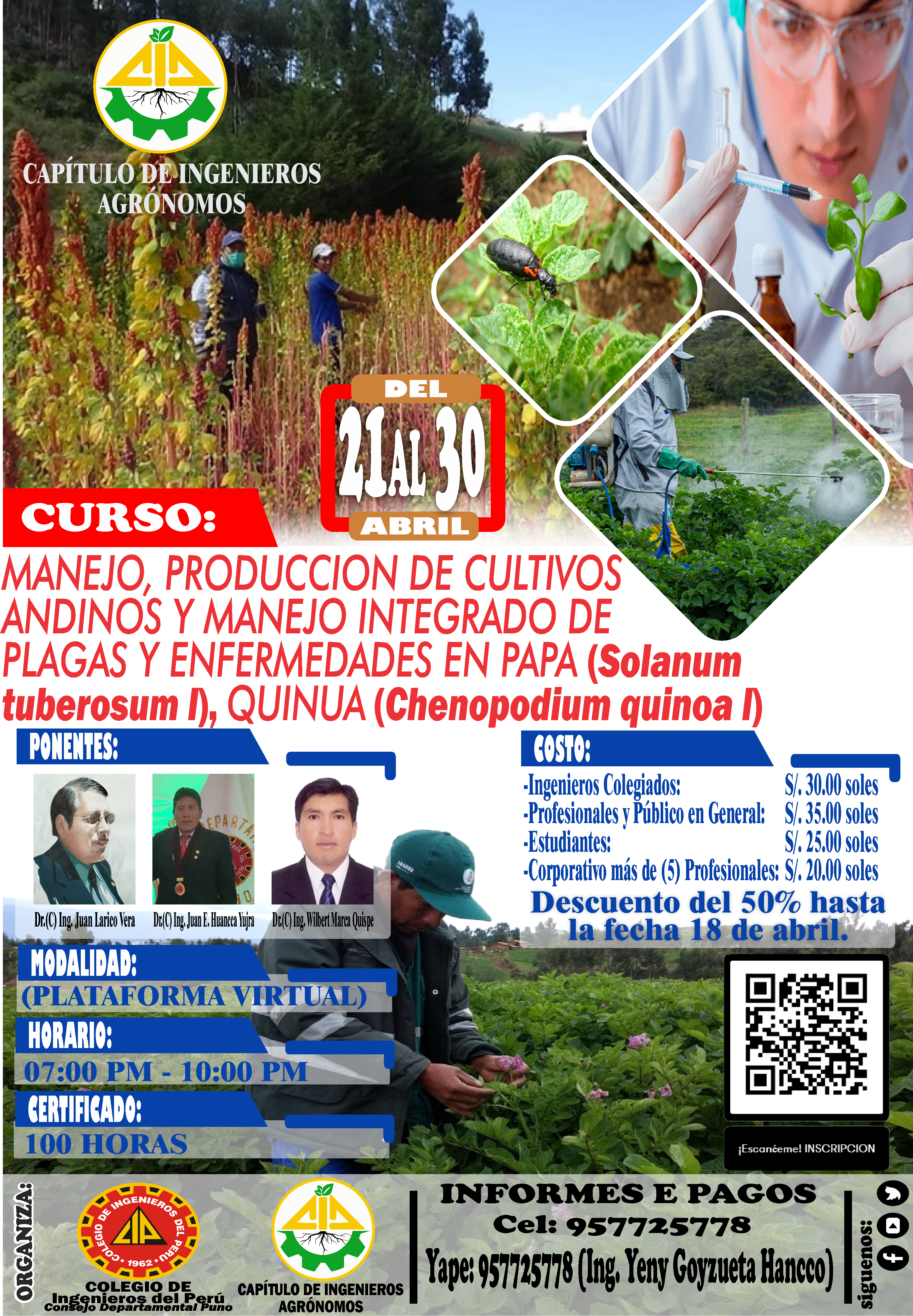 Banner del evento